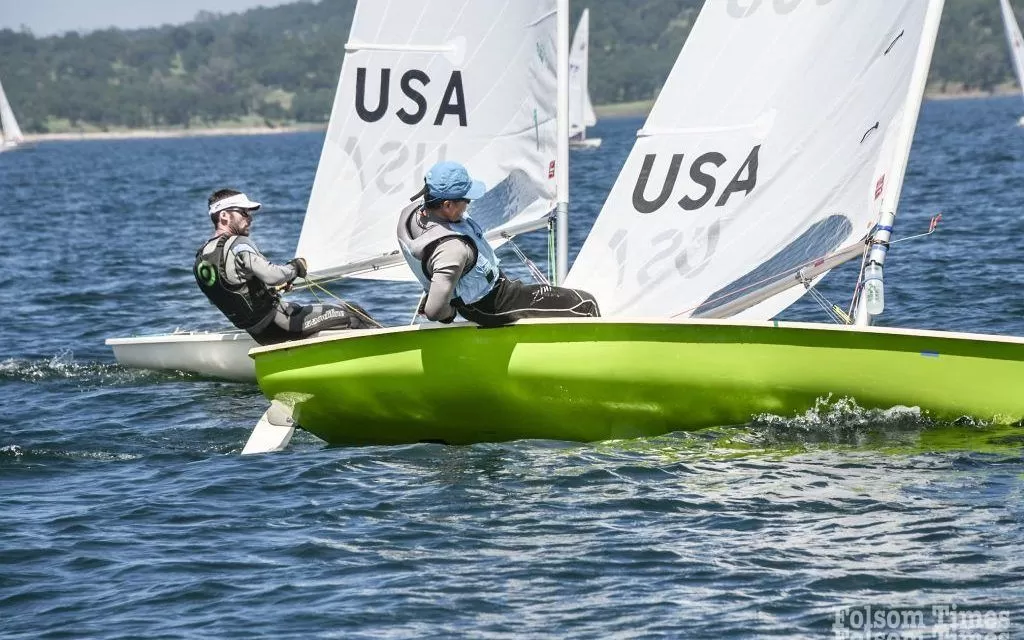 Sailors geared up for this week’s Camellia Cup at Folsom Lake