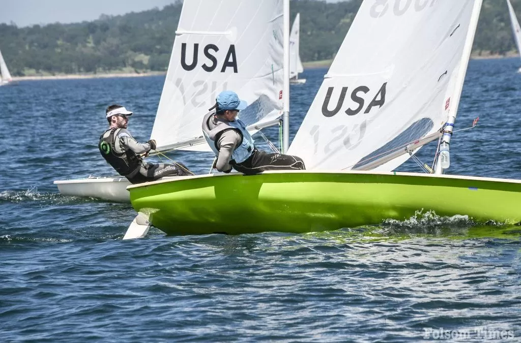 Sailors geared up for this week’s Camellia Cup at Folsom Lake