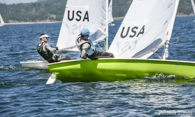 Sailors geared up for this week’s Camellia Cup at Folsom Lake