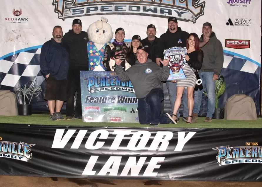 Gomes picks up second career sprint win at Placerville Speedway