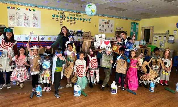 Local school celebrates Earth Day with recycled fashion show