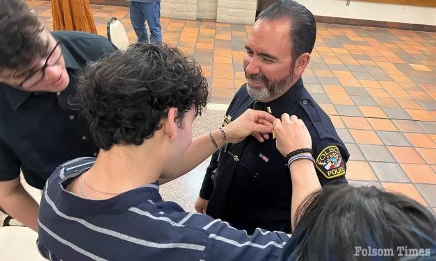 Folsom Police promotes 18, awards several officers