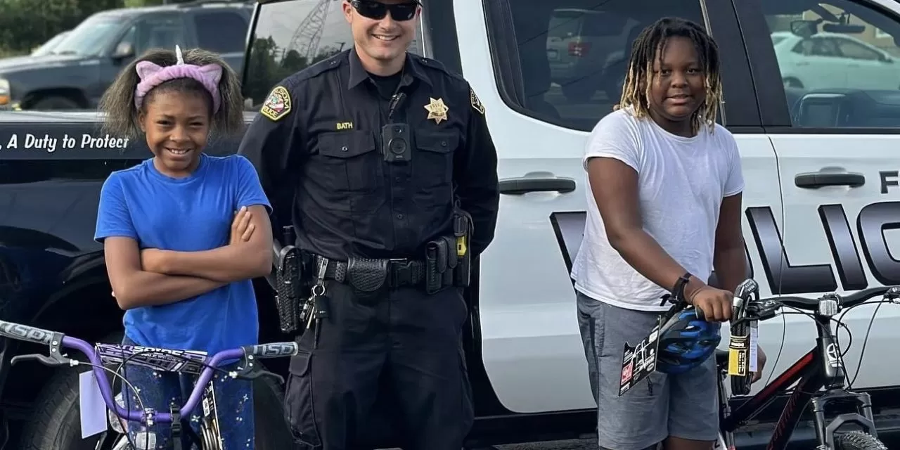 Folsom Police officer works to replace children’s stolen bikes 