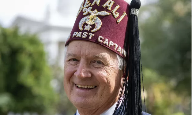 Folsom Shriner Joseph La Pilusa shares in commitment to pediatric care of the “not so secret society”