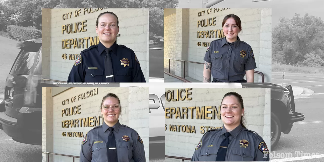 Four new faces sworn in at Folsom Police Department 