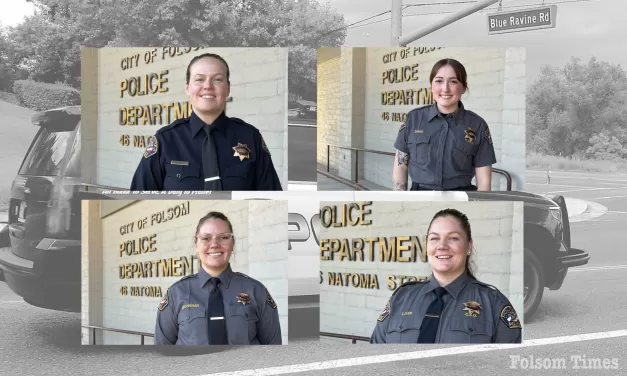 Four new faces sworn in at Folsom Police Department 