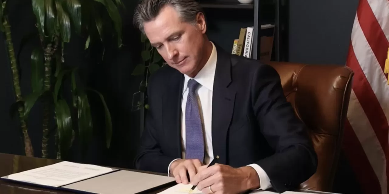 Newsom signs new California crime and school laws