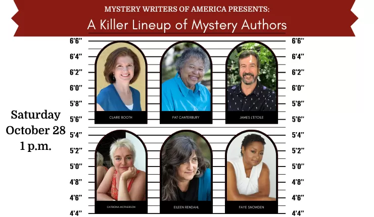 Folsom Library hosts “killer lineup” of mystery authors to speak Saturday