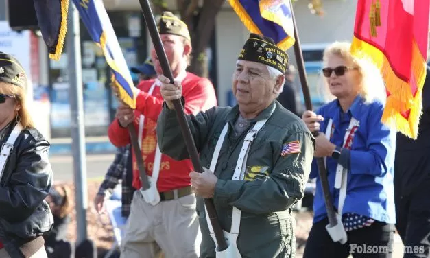 Folsom Veterans Parade marches for 25th year Tuesday