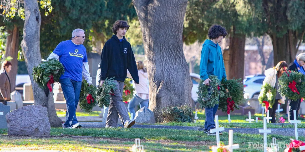 Folsom remembers its fallen on Wreaths Across America Day