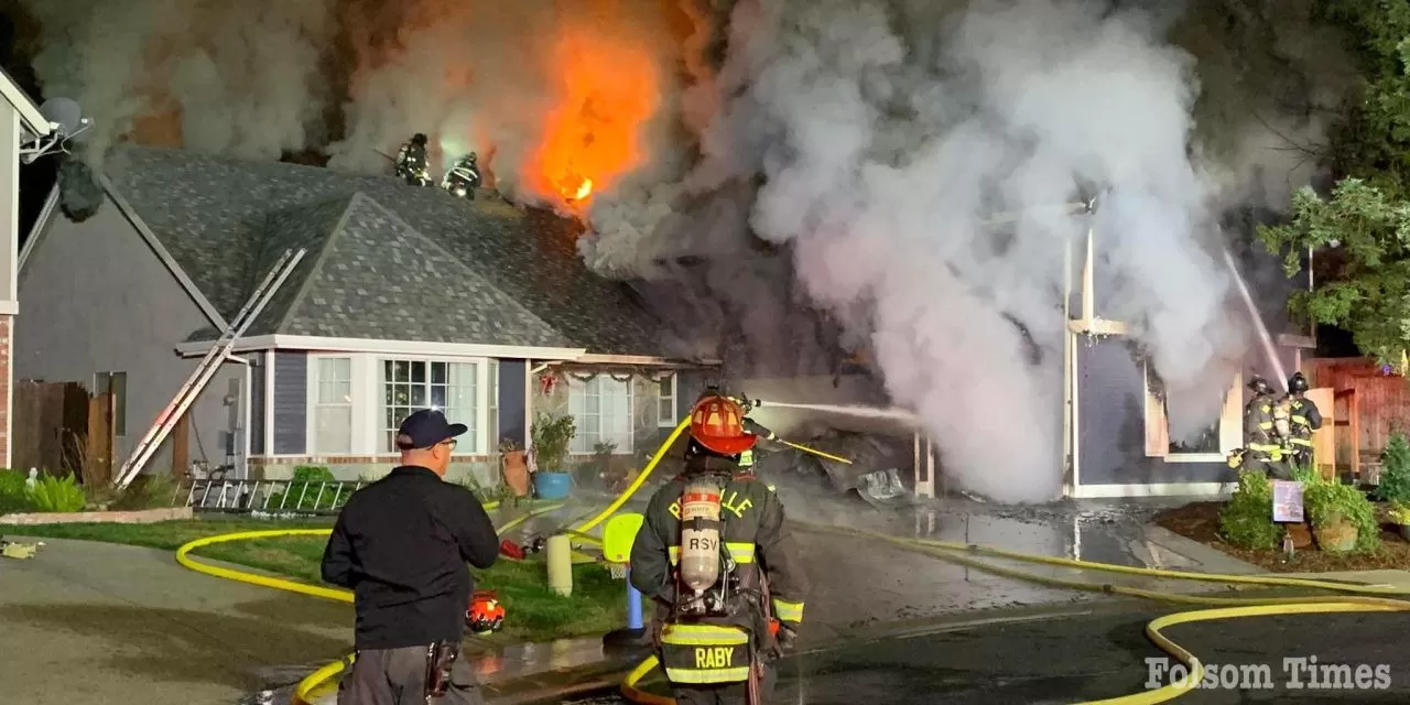 Roseville family displaced after Christmas Eve fire destroys home 