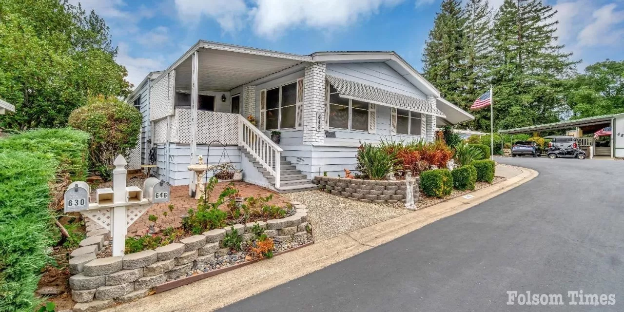 Folsom home is in one of region’s top rated mobile home parks