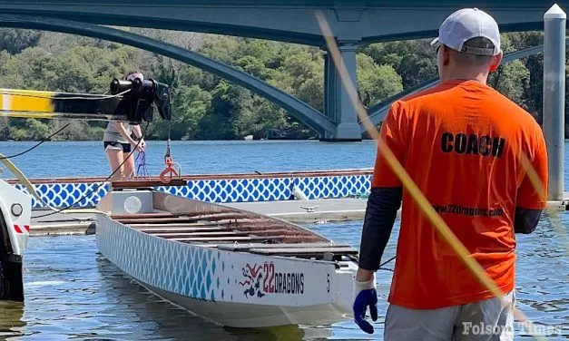 Vessels, paddlers begin to arrive for Folsom’s Dragon Boat Festival