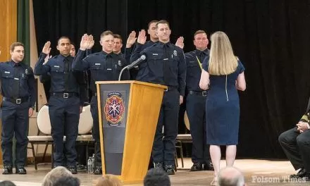 Folsom Fire Department swears in eight new recruits