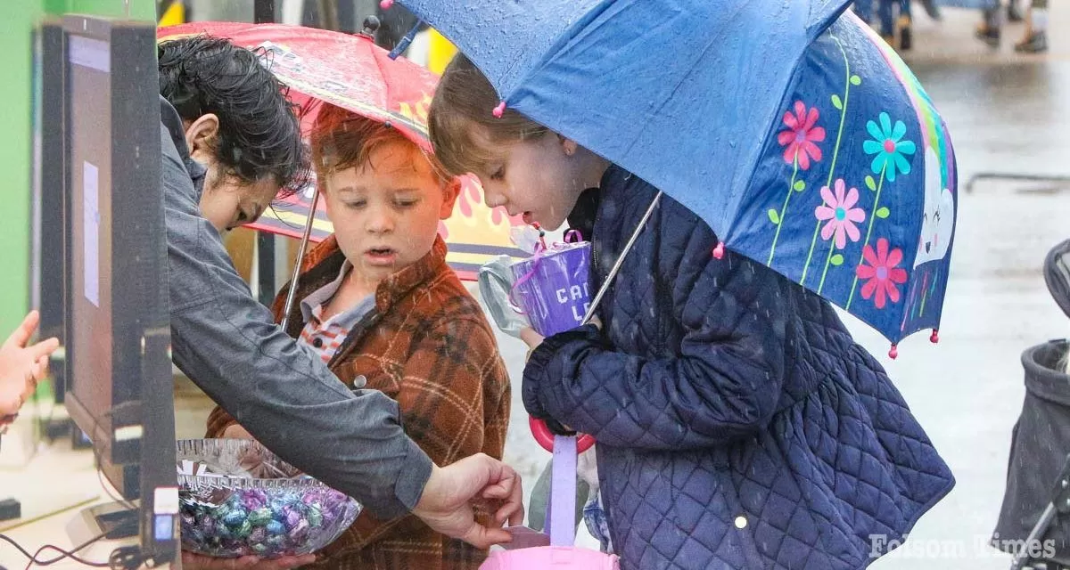 In pictures: Rain can’t dampen fun at Folsom’s Festival of Eggs