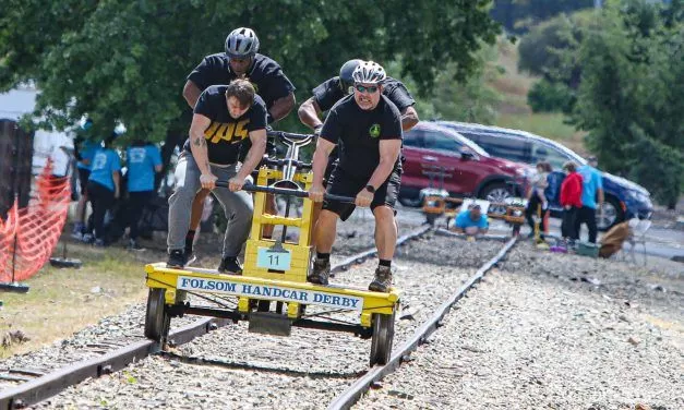 31st Handcar Derby sees impressive crowd on track and off