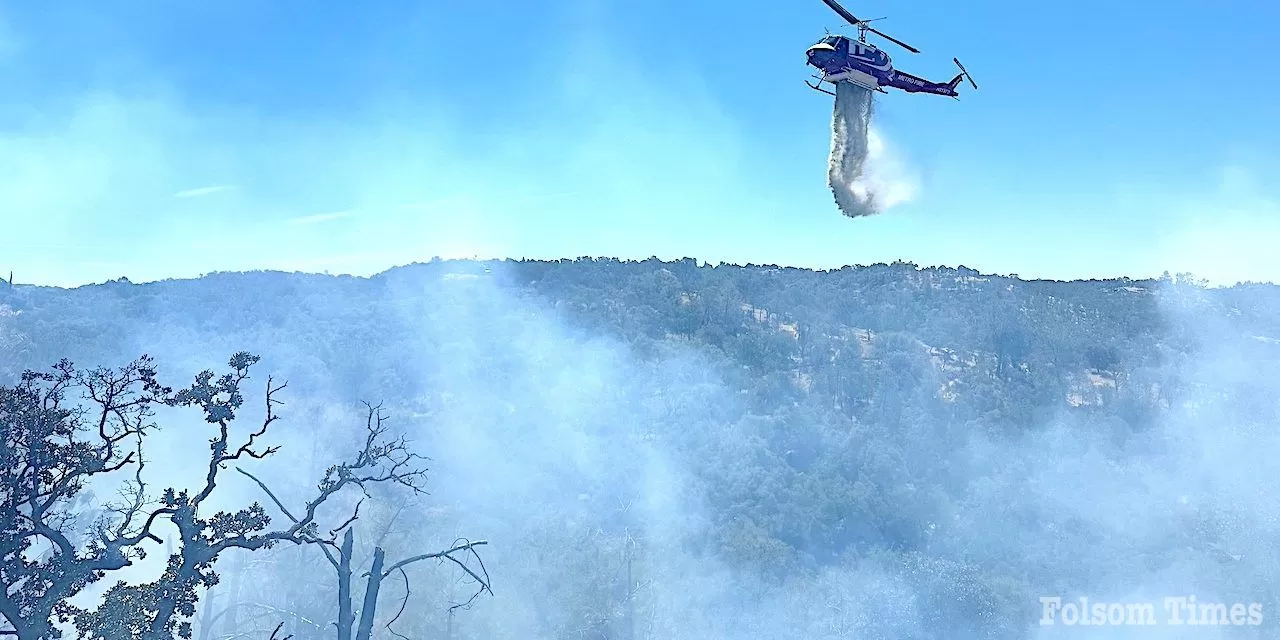Satellite technology assists with Tuesday fire near El Dorado Hills