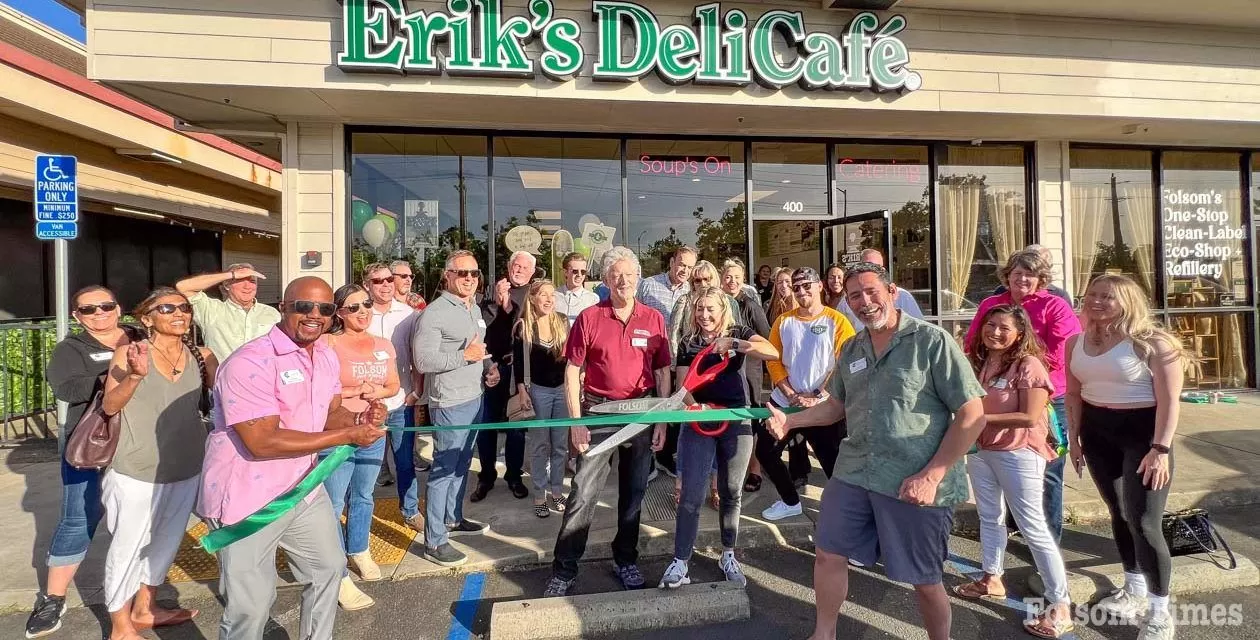 Folsom community celebrates Erik’s Deli with ribbon cutting