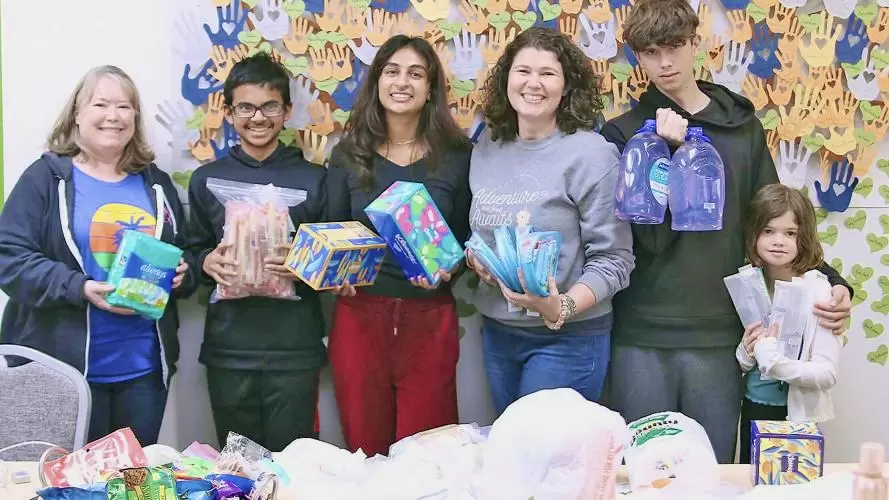 Hands4Hope youth toiletry drive collects over 7,300