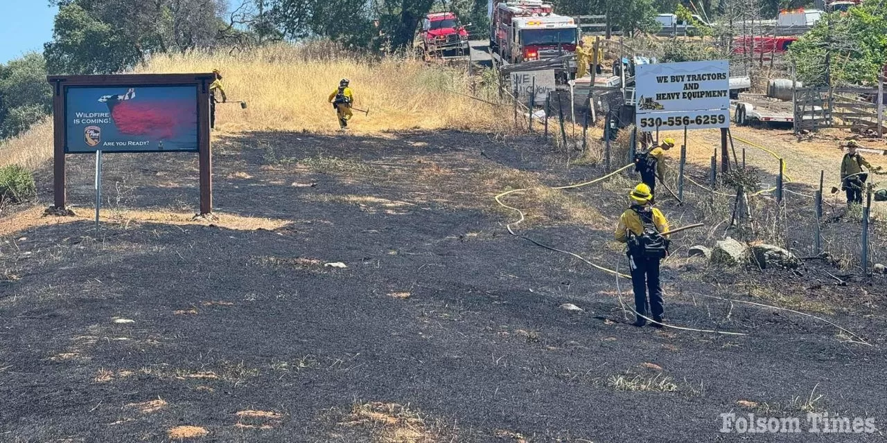 String of fires scorch 2 acres, threaten structure near Bass Lake grade