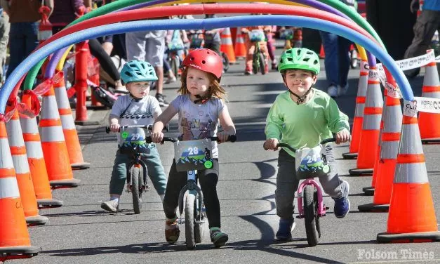 Kids Balance Bike Bash rolls into Historic Folsom Saturday 