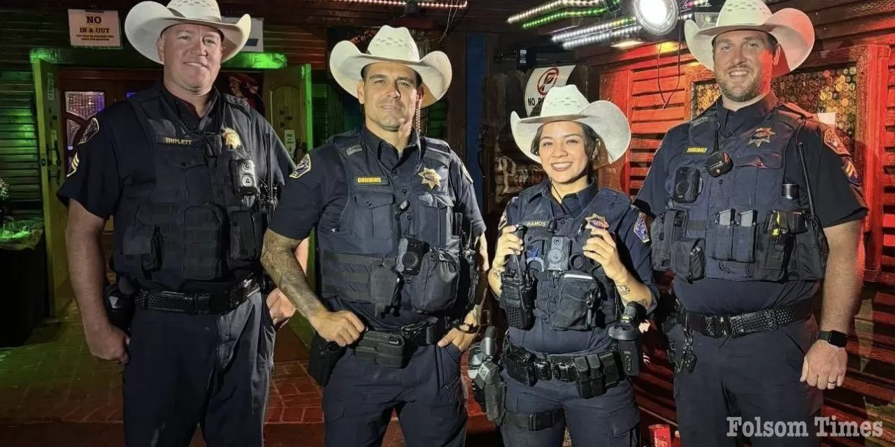 Folsom Police gets into spirit as rodeo days arrive in city