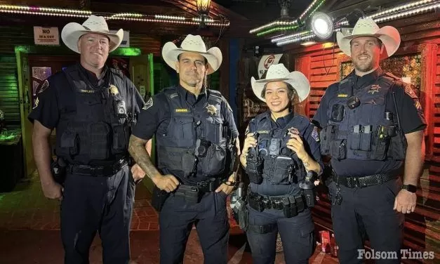 Folsom Police gets into spirit as rodeo days arrive in city