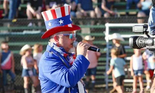 For the love of community; Frick enters 18th year as Folsom Rodeo emcee 
