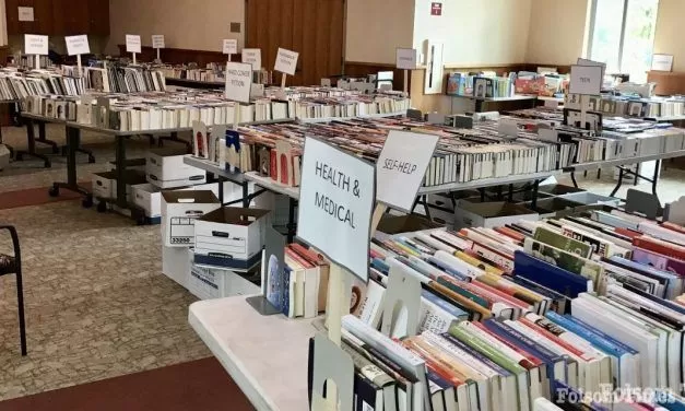 Folsom Library needs book donations fundraising book sale