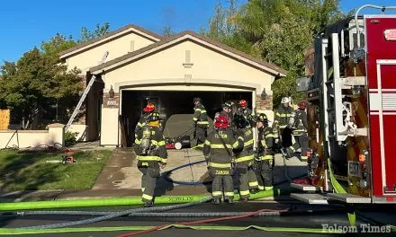 Firefighters knock out Thursday evening home fire in Folsom