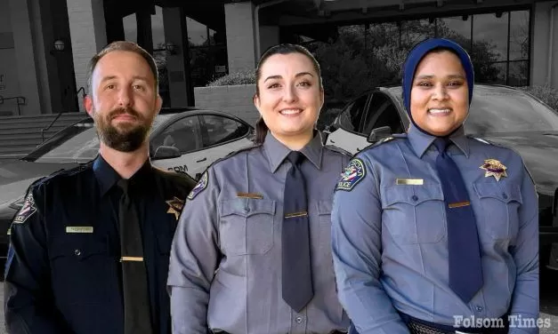 Folsom Police Department welcomes 3 new officers to force 