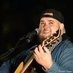 Shane Q of NBC’s The Voice on stage at Willamette Wineworks Saturday