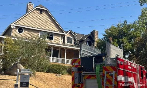 Firefighters tackle early morning fire at 2-story Folsom home,twice