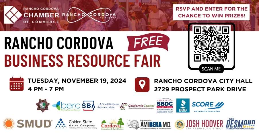 Rancho Cordova Business Resource Fair Grapevine Ad 9.888 X 4.935 In 1