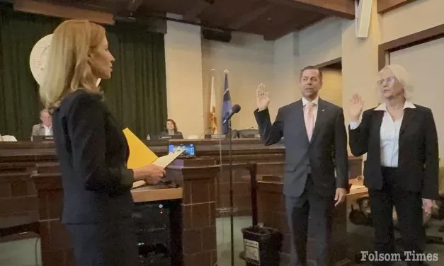 Raithel, Leary sworn into Folsom Council; Aquino named mayor