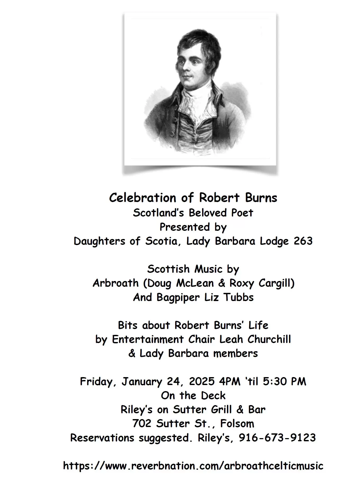 Robert Burns Jan 24 2025 1