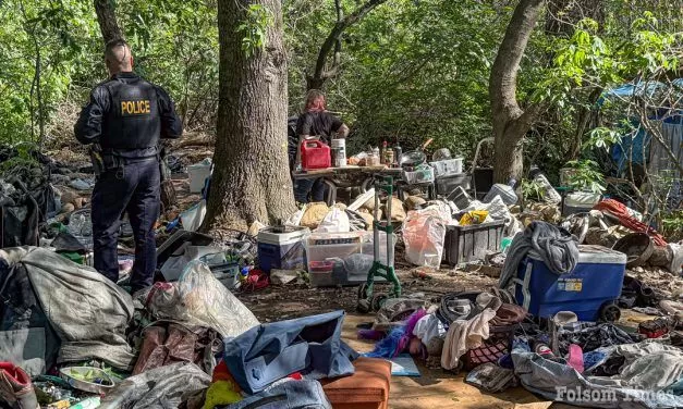 On the trail with Folsom Police; Dozens of encampments cleared