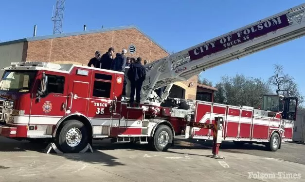 Folsom Fire’s long awaited 2nd ladder truck arrives