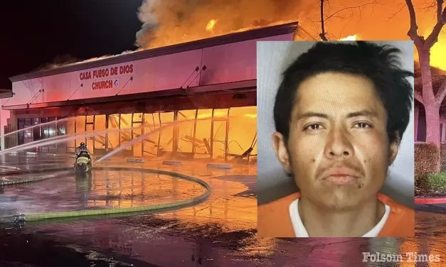 Arson suspect arrested in Rancho Cordova church fire 