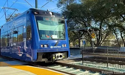 Folsom light rail back on track after Monday collision, repairs