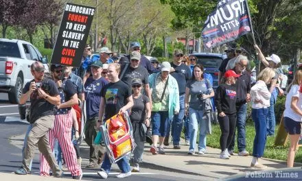 Passion or protest, Folsom shows up big for Sanders, AOC stop