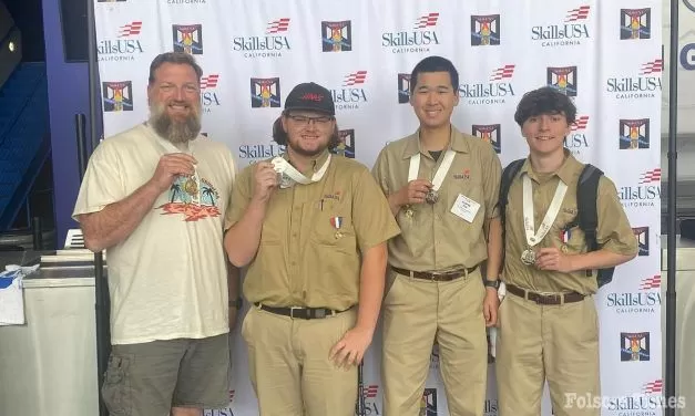 Folsom, Cordova Students Shine at Statewide SkillsUSA Conference