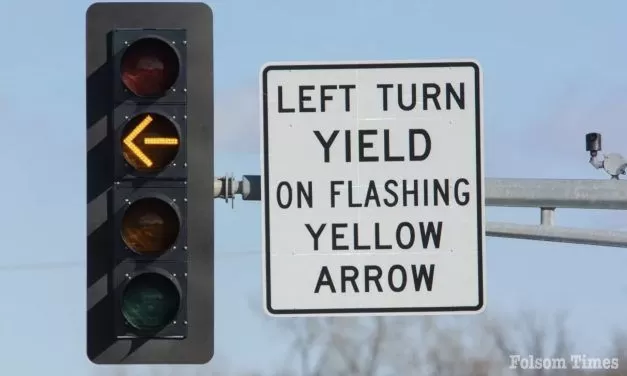Flashing yellow arrow signals coming to Folsom’s Natoma Street