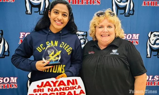 Folsom High’s Duggirala Named Female Athlete of the Year
