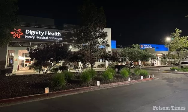 Dignity Health Mercy Hospital lights up Folsom sky to celebrate nurses