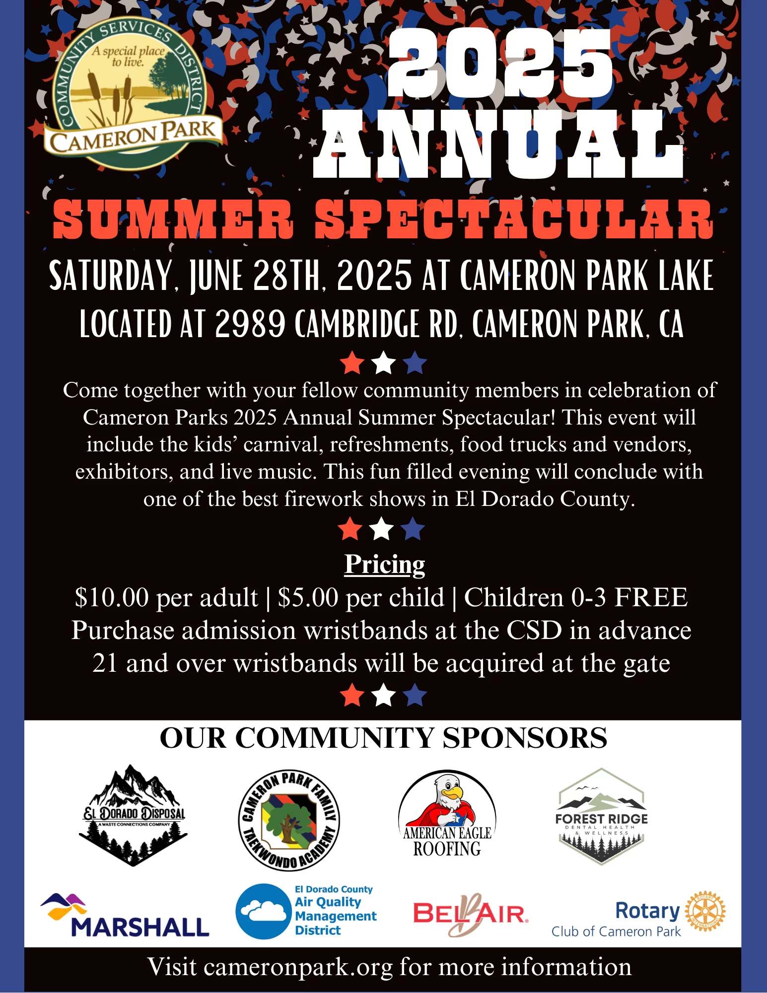 2025 Annual Summer Spectacular 6.20.25