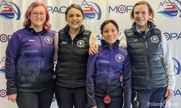 Folsom woman helps lead curling team to National Championships