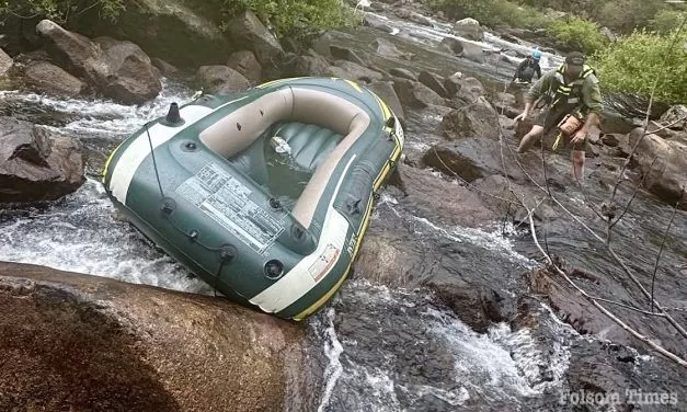 Pool Raft Rescue on American River Highlights Water Risks, Dangers