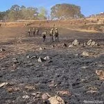 Blackstone fire in El Dorado Hills contained to under 3 acres