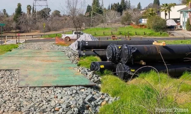 Expect traffic delays: Folsom water line work extends through August